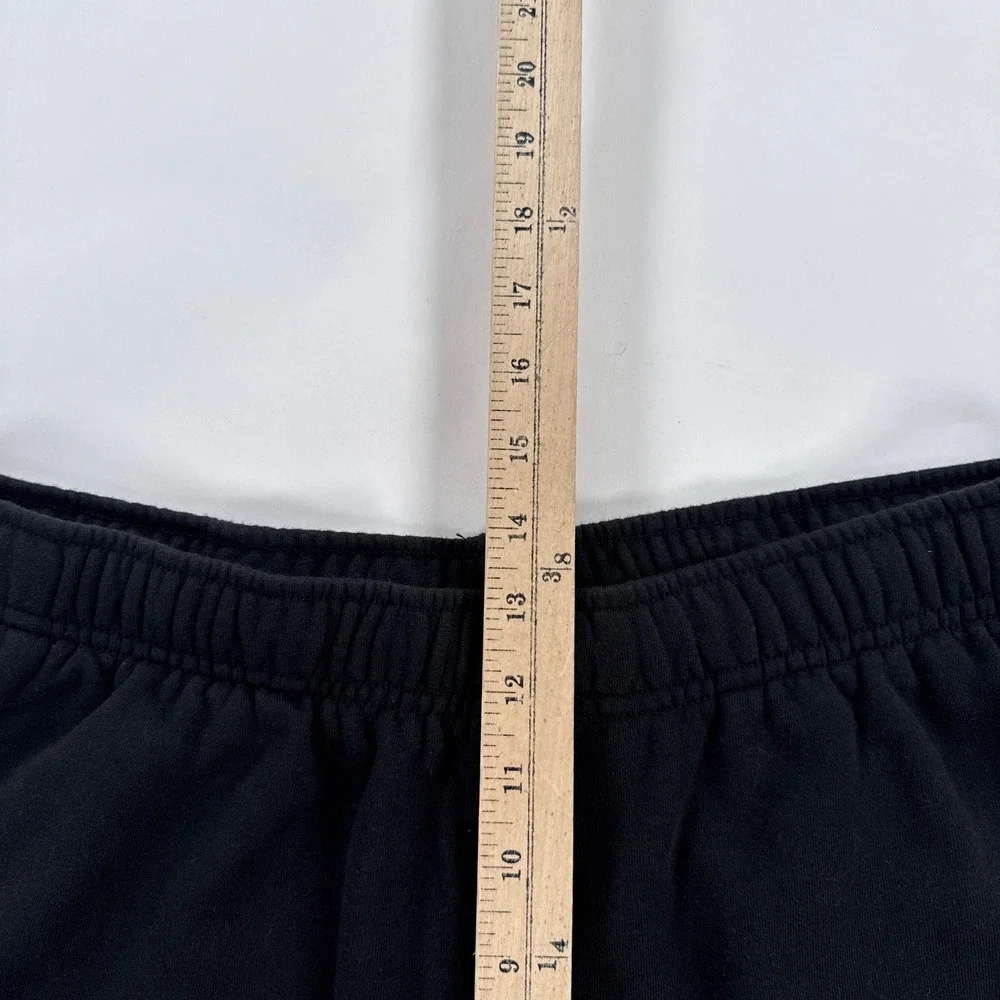 The North Face Mens Shorts M Black Fleece Sweat Shorts Logo Gorpcore